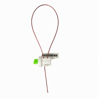 Sceau de sécurité en plastique avec numéro de série pour compteurs de gaz et d'eau