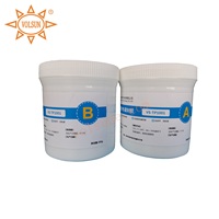 Composé liquide adhésif thermiquement conducteur de silicone pour la mise en pot électronique