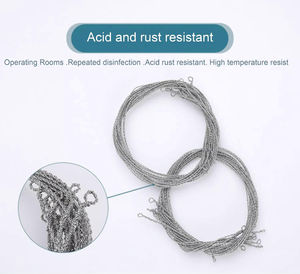 Instrumento médico Juego de cirugía ortopédica de acero inoxidable de 2 piezas Gigli Saw Mango de alambre Fuente de alimentación manual - Product Image 6