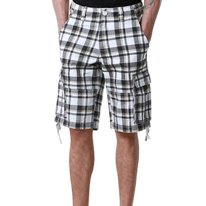 Pantalones cortos deportivos de gimnasio personalizados para hombre, pantalones cortos de jogging transpirables de secado rápido de algodón 100% con logotipo frontal, pantalones cortos Cargo de entrenamiento de verano sólidos - Product Image 1