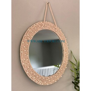 Meilleure vente de miroir mural en métal plaqué cuivre Unique New Look Prime Quality Handmade New Style Classic Wall Decor Mirror - Product Image 2