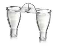 Cuvette micro-plastique de laboratoire, cuvette de coagulomètre TECO allemande, cuvette d'échantillon TECO