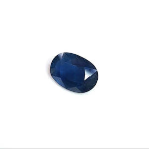 Saphir bleu naturel non traité de 1,90 ct de Bangkok, pierre précieuse en taille ovale radiante, provenant de pierres précieuses naturelles (Opale et Aigue-marine) - Product Image 2