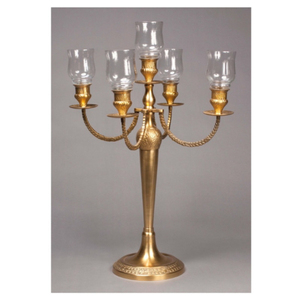 Candelabros decorativos para boda, centro de mesa festivo y para fiesta, portavelas y soporte, Color plateado, 8 brazos para exhibición - Product Image 6