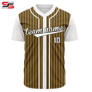 Best Quality Custom Sublimation Baseball Jerseys Wholesale Baseball Uniform sports wear - Product Image 1