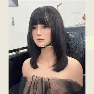 Perruque de qualité supérieure cheveux vietnamiens vierge humaine Double dessiné épais Volume flux naturel usine directe OEM personnalisé exportation - Product Image 2