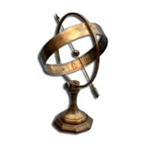 Sphere Hot Selling Top Grade Brass Material Made Armillary Sphere 8 Inch Size on Wooden Base with Your Name Logo