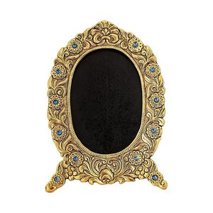 <b>Antique</b> Brass Photo <b>Frame</b> Vintage Charm for Your Most Treasured Moments Personalized Photo <b>Frame</b> - Product Image 3