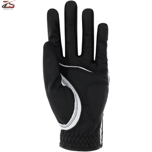 Gants de golf en cuir de mouton pakistanais souple, personnalisés, couleur unie, pour l'hiver, blanc, utilisables en extérieur - Product Image 2