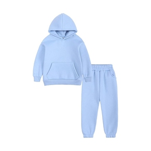 ชุดวอร์มน้ำหนักเบาสำหรับเด็กไซส์พิเศษผ้าโพลีเอสเตอร์/ ผ้าฝ้ายระบายอากาศแห้งเร็วป้องกันริ้วรอยทนทานใส่ได้ทั้งชายและหญิง - Product Image 1