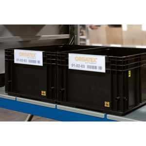 Copertura Kanban ESD Portadocumenti, da appendere, 1/4 DIN - ESD, 10 pz. / Confezione. - KAN-COW1/4DIN-ESD - Product Image 2