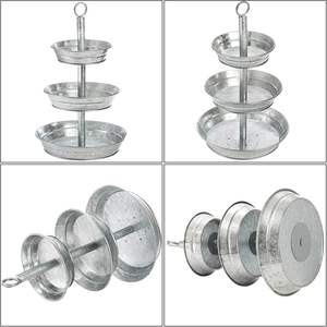 Base Redonda para Pastel de Bodas, Perfecta para Exhibir en Mesa de Postres, Cupcakes para Fiestas, Bodas y Cumpleaños por Ambience Lifestyle - Product Image 3