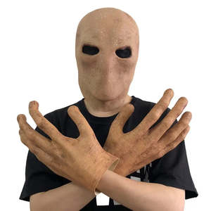 Masque d'horreur sans visage pour Halloween, Noël, fêtes et festivals – Masques en tissu et EVA pour mascarades - Product Image 1