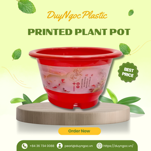 Maceta impresa en forma de campana con base para decoración del hogar, macetas y macetas - Product Image 1