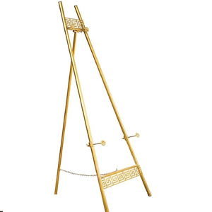 Chevalet en métal avec support à chaîne pour miroir, chevalet de présentation réglable, chevalet de présentation de mariage fabriqué en Inde - Product Image 6