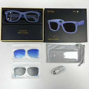 แว่นตาอัจฉริยะ Aimb Glasses S2 Max บันทึกวิดีโอ 1080P กันน้ำ IPX4 กรอบโลหะ ระบบนำทาง AR ผู้ช่วย AI - Product Image 4