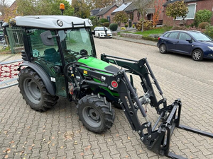 รถแทรกเตอร์ DEUTZ-FAHR A-G-R-O-K-I-D 230 STOLL LOADER รุ่นขายดีที่สุด ขนาด 50 แรงม้า มินิแทรกเตอร์ขับเคลื่อน 4 ล้อ สำหรับสวนและฟาร์ม เครื่องจักรกลการเกษตร - Product Image 2