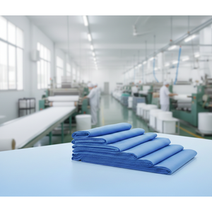 Kosite KT-SMS Nonwoven Fabric 60gsm 125 Inch <b>Laminated</b> Polypropylene Breathable Water Resistant Hospital Use - Product Image 3