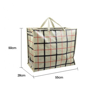 Sac de voyage décontracté pliable, grande capacité, résistant à l'eau, écologique, léger et durable en tissu tissé PP - Product Image 6