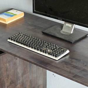 Rectangular 140x60cm HBRT093 Wood <b>Desk</b> with Cabinet Legs and <b>Drawer</b> Durable Rubber Wood Office Furniture - Product Image 4