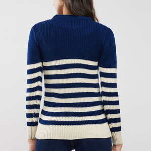 Suéter de punto hecho a mano para mujer para la moda diaria, suéter de lana suave con textura de moda para mujer, suéter clásico - Product Image 2