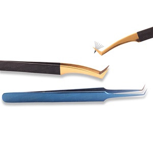 Sturdy and Durable Japanese Steel Eyelash <b>Tweezers</b> In Bulk With Pointed tip For Beauty Equipment Eco Friendly - Product Image 2