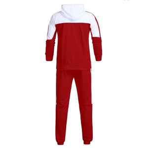 Precios al por mayor Nuevo diseño Chándales de moda para hombre Liso 100% Algodón Transpirable Slim Fit Ropa deportiva Chándales - Product Image 3