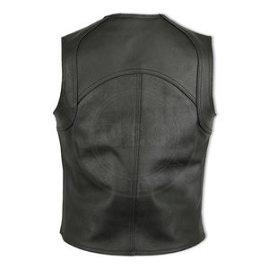Gilets en cuir personnalisés en gros/gilets Fashion & Biker Style - Product Image 6