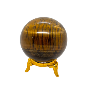 ลูกบอลคริสตัลทรงกลมตาเสืออัญมณีธรรมชาติสำหรับการนั่งสมาธิการตกแต่งบ้านเป็นจำนวนมาก - Product Image 4