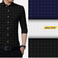 ¡Novedad de 2025! Camisa estampada con bloques de mano de tela de mezcla de algodón suave Premium y ropa de mujer a la venta