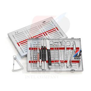 Kit de ortodoncia avanzado Juego completo de herramientas dentales con bandeja de esterilización Clínicas dentales y ortodoncistas - Product Image 1