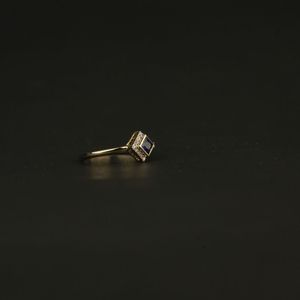 Bague en diamant de laboratoire de qualité supérieure, taille princesse, VS1, certifiée IGI, plaquée or rose, argent, bague de fiançailles, bague de mariage, diamant - Product Image 5