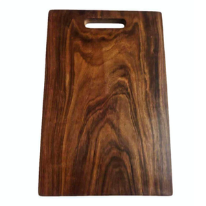 Solid <b>wooden</b> chopping board with unique grain patterns making it a decorative yet functional <b>kitchen</b> <b>accessory</b> - Product Image 3