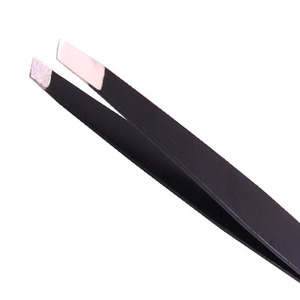 Pinzas de Venta caliente Pinzas de cejas de acero inoxidable Accesorios de Punta inclinada y belleza de maquillaje - Product Image 3