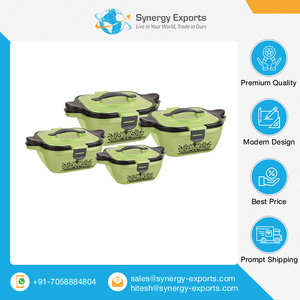 Vente exclusive sur un ensemble de casseroles de qualité supérieure, résistantes au four, 4 pièces, avec couvercle, d'un fabricant indien de confiance - Product Image 2