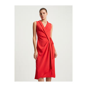 Robe de soirée en satin BGN Midi S23D464 - Product Image 3