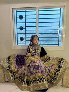 2025 Hot Selling Premium Quality Afghan Kuchi Dress for Women Wedding and Party Wear with Modest Style Zipper Lace Decoration - Product Image 2