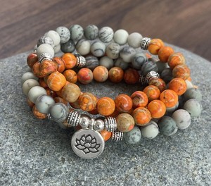 Coustmized Handmade Natural Gemstone <b>Beads</b> <b>Bracelet</b> - Product Image 1