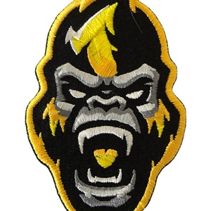 Prix d'usine conception personnalisée insigne/patchs en PVC entièrement brodé grande broderie coudre fer toile tissu fabricant direct - Product Image 1