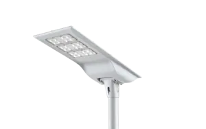 Lampadaire solaire intégré 20W 30W 40W 200lm/<span class=keywords><strong>w</strong></span> avec panneau solaire monocristallin et batterie LiFePO4 3.2V de 3 ans pour projets - Product Image 3