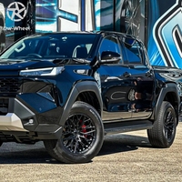 Jantes forgées noires brillantes à mailles modifiées DW Performance 18 19 20 21 22 pouces compatibles avec les camionnettes hybrides européennes