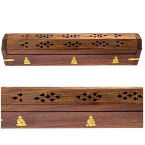 ที่วางธูปทางศาสนาทำจากไม้ (bakhoor) ที่ทำด้วยมือเป็นมิตรกับสิ่งแวดล้อม - Product Image 5