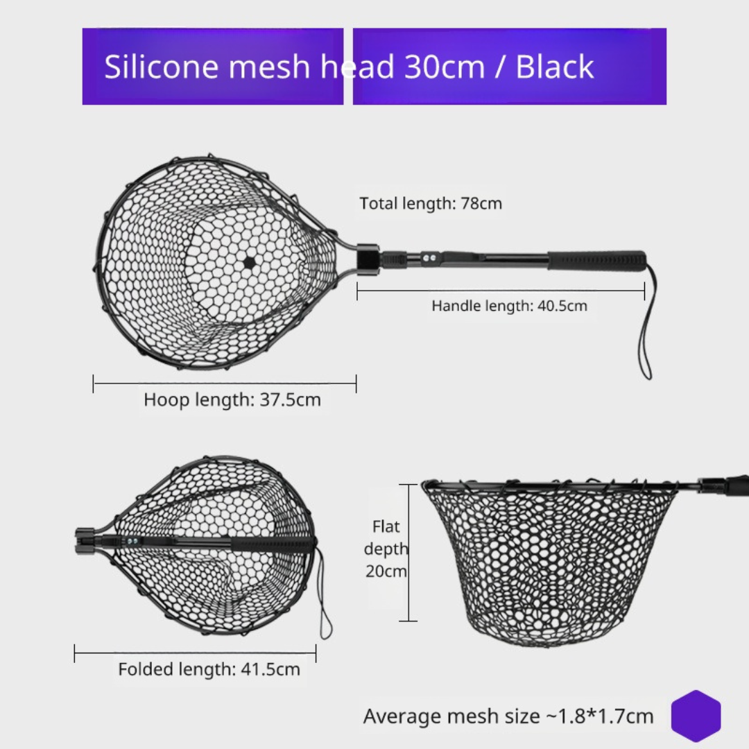 30cm Black Silicone Model
