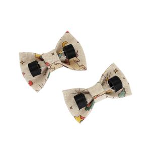 Atacado Mágico Unicórnio Rainbow Star Dog Bow Tie Ajustável Algodão Pet Bowtie para Coleiras Arneses Leads S M L - Product Image 5
