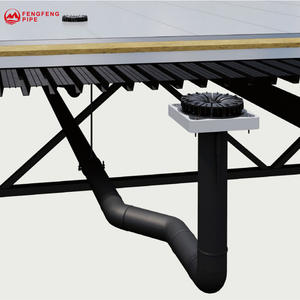 Fengfeng HDPE Electrofusion Siphonic Zinc Plaqué Drainage de toit plat résistant à la corrosion pour tout toit plat avec un dégradé 3% - Product Image 1