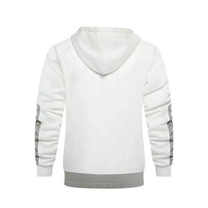 Ensemble de survêtements de sport respirants pour hommes Jogging Sweat à capuche et pantalon à fermeture éclair complète - Product Image 4