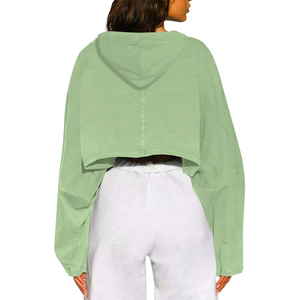 Vêtements pour femmes, sweat-shirts courts confortables, produit à succès, sweat-shirts courts de qualité supérieure à vendre - Product Image 2