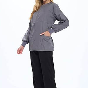 Veste de gommage médical à manches longues pour femmes hôpital clinique Spa uniforme veste de gommage d'allaitement pour femmes - Product Image 6