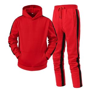 Men Customized Tracksuit 100% Polyester High Quality Breathable Winter Sport Tracksuit with Solid Pattern OEM Service - Product Image 2