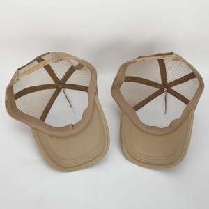 Casquette de sport trucker respirante à visière incurvée en maille, couleur unie, pour le voyage, haute qualité, classique, confortable, 5 panneaux, article vierge - Product Image 5